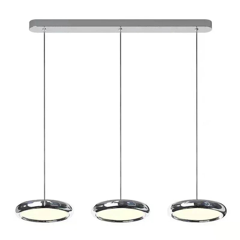 DecorBites™ Circular Dining Pendant Chandelier LED Light for Kitchen, Living Room & Bedroom