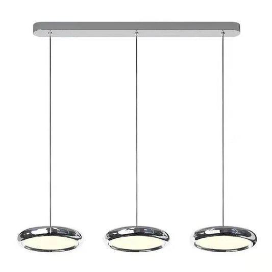 DecorBites™ Circular Dining Pendant Chandelier LED Light for Kitchen, Living Room & Bedroom