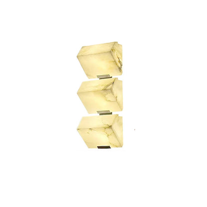 Aplique de pared LED geométrico para exteriores DecorBites™ con forma de cubo para pasillo o patio trasero