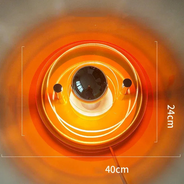 Lámpara de pared acrílica creativa DecorBites™ para la decoración de la sala de estar o el dormitorio