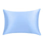 Decobites Soft Satin Pillowcase Set of 1, 48x74cm, Pure Emulation Silk, Solid Color