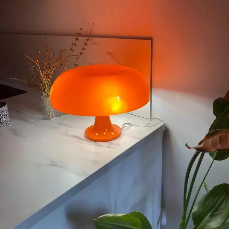 DecorBites™ New Led Mushroom Table Lamp for Hotel Bedroom Bedside Living Room Decoration Lighting Modern Minimalist