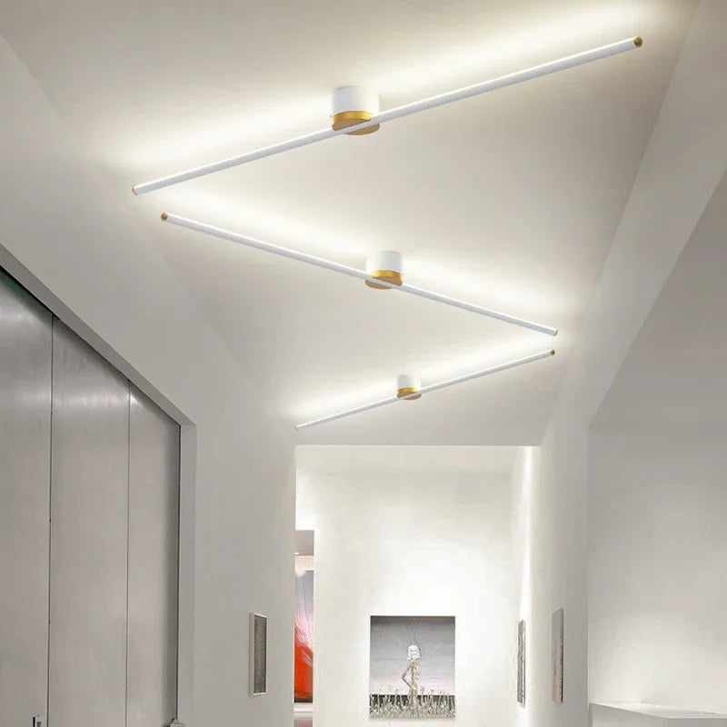 DecorBites™ LED Strip Ceiling Light: Modern, Simple, Stylish Indoor Lighting for Home, Bedroom, Hallway