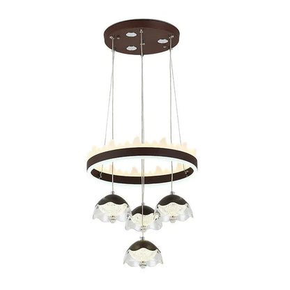 DecorBites™ Elegant 4-Head LED Dining Table Chandelier