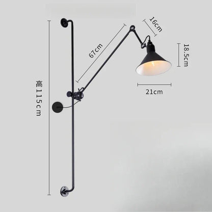 DecorBites™ Adjustable Rotating LED Wall Lamp for Bedroom & Living Room