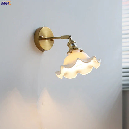 DecorBites™ Ceramic LED Wall Light for Home Indoor Decor Bedroom Bathroom Mirror