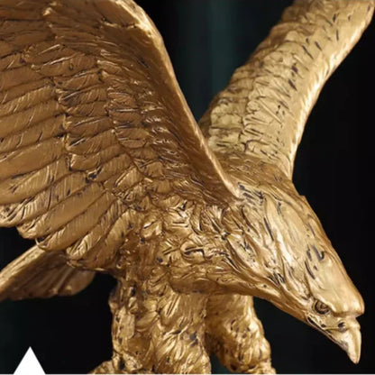 DecorBites™ Dapeng Eagle Wings Resin Art Statue Ornament for Home and Office Decor