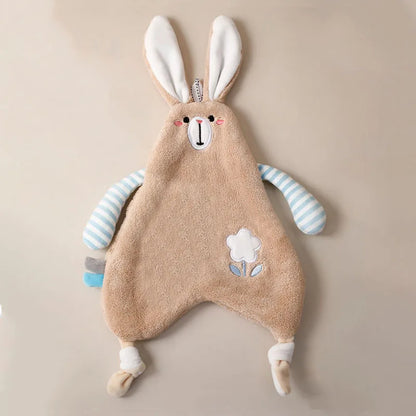 DecorBites™ Cartoon Animal Bathing Hand Towel for Kids - Soft, Absorbent Coral Velvet