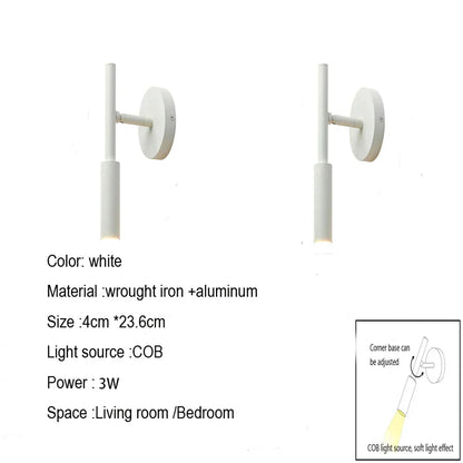 DecorBites™ LED Wall Lamp Night Light Bedroom Reading Living room Decor Home Spotlight