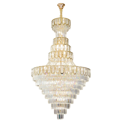 DecorBites™ Elegant Crystal Chandelier for Luxury Living Room Decor