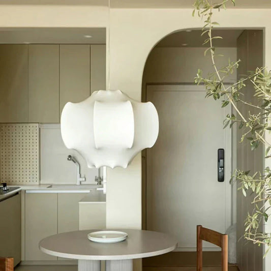 DecorBites™ Italian Silk Pendant Lights: Designer Luxury for Interior Decor in Living Room, Bedroom, Dining.