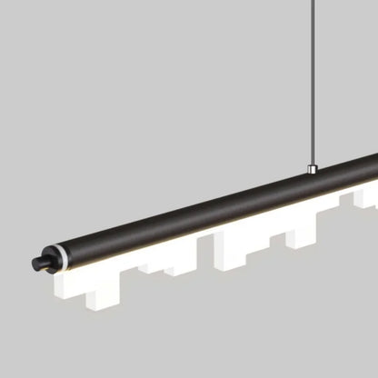 DecorBites™ LED Hanging Lamps Strip: Modern Art Designer Pendant Lights for Home Decor