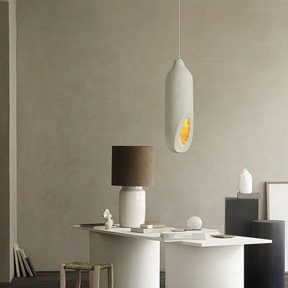 DecorBites™ Cement Handmade Led Chandelier for Living Room, Bedroom Decor Lighting