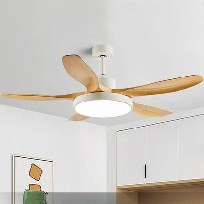 DecorBites™ 52" DC Ceiling Fan Light Remote Control LED Living Bedroom 220V 110V