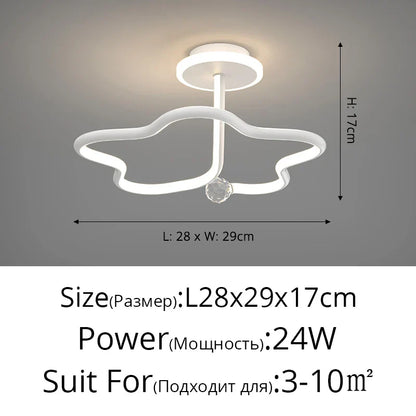 DecorBites™ LED Ceiling Light Chandelier for Home Decor Lighting Fixture