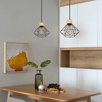 DecorBites™ Industrial Metal Pendant Light for Kitchen Island Bar Restaurant Loft Decor