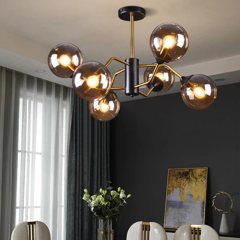 DecorBites™ LED Pendant Light Chandeliers for Modern Home Decor & Dining Room Lighting