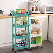 Carrito de Almacenamiento para Cocina Decorbites™ Organizador de Utilidades con Ruedas Estante Carrito de Transeúnte
