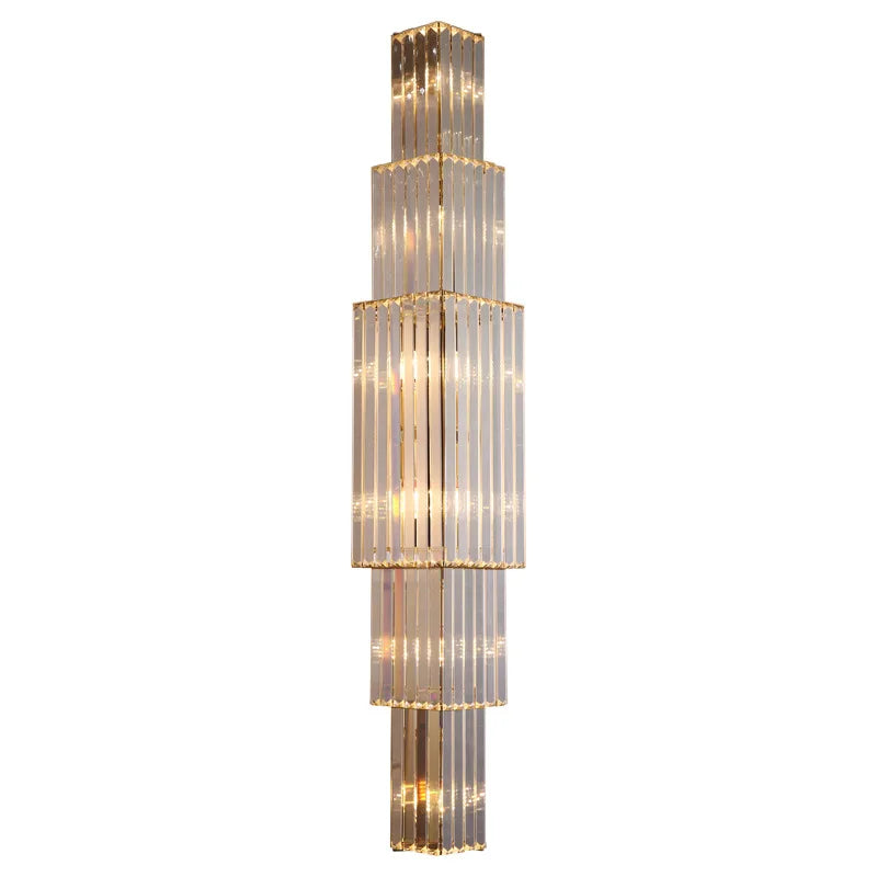 DecorBites™ Crystal Wall Lamp: Elegant Lighting for Luxury Hotel, Club, Villa, Living Room, Office, Banquet