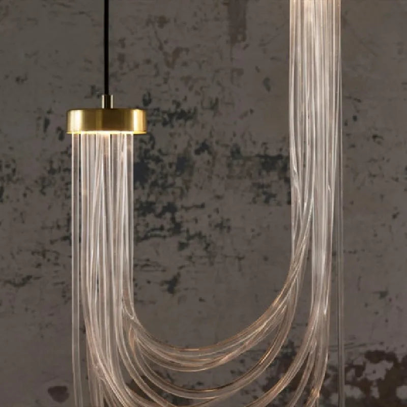 Acrylic Modern Pendant Light Style B Dining Room