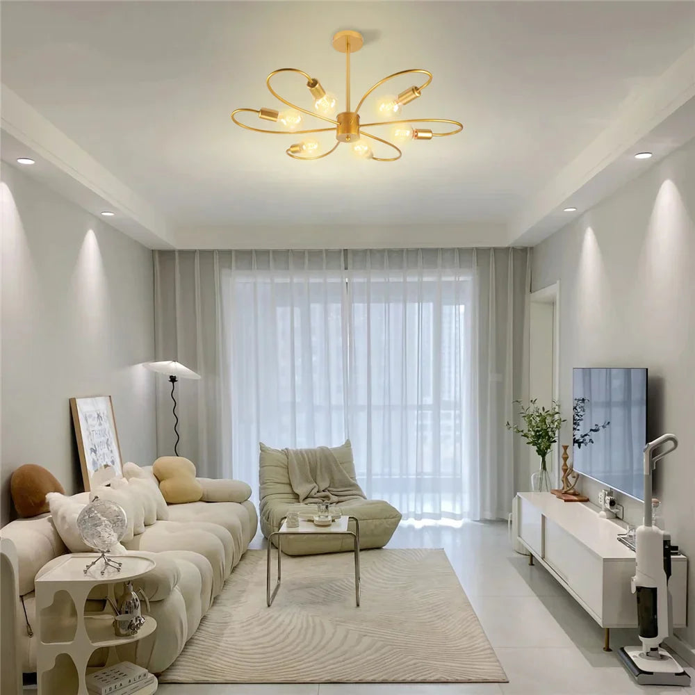 Lámpara de Araña con Ramas LED™ Decorbites para Iluminación de Sala de Estar, Dormitorio y Cocina