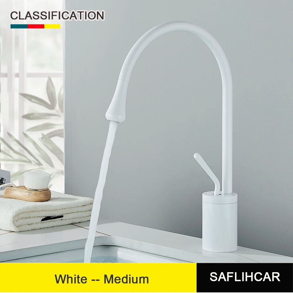 Brushed Gold Bathroom Basin Faucet