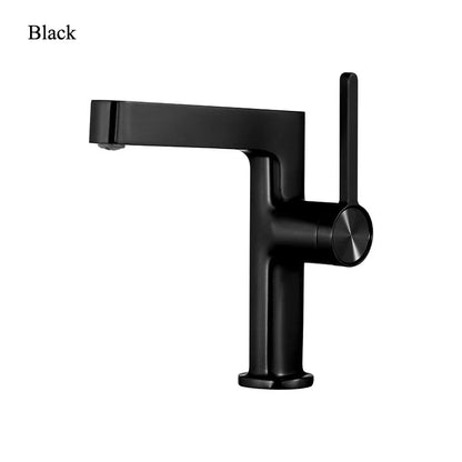DecorBites™ Basin Faucet: Gold, Black, Chrome Bathroom Tap for Washbasin with Hot Cold Water
