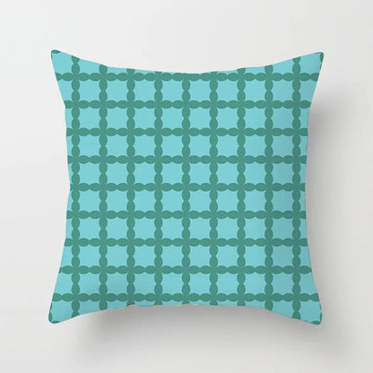 DecorBites™ Leaf Feather Cushion Covers Geometric Heart Print Pillowcase Home Decor