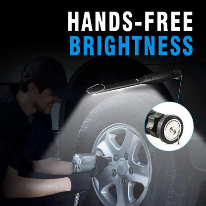 DecorBites™ COB LED Nightlight Work Light 3000AmAh Dimmable Inspection Lamp for Home Garage