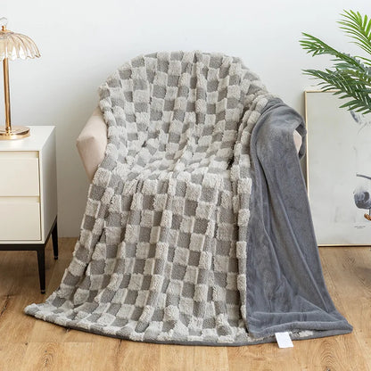 غطاء أريكة من قماش الجاكار الهندسي من DecorBites™ - ملاءات سرير لجميع المواسم