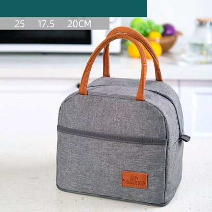 DecorBites™ Insulated Lunch Bag: Waterproof, Thermal, Portable, Keep Warm, Thickened.
