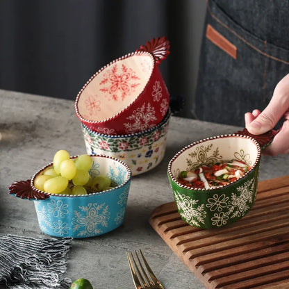 DecorBites™ Japanese Style Hand-painted Seasoning Dishes & Soy Sauce Bowls