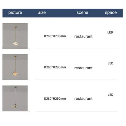 Lámpara colgante LED dorada DecorBites™: Estilo moderno y lujoso para dormitorio, sala de estar y comedor.