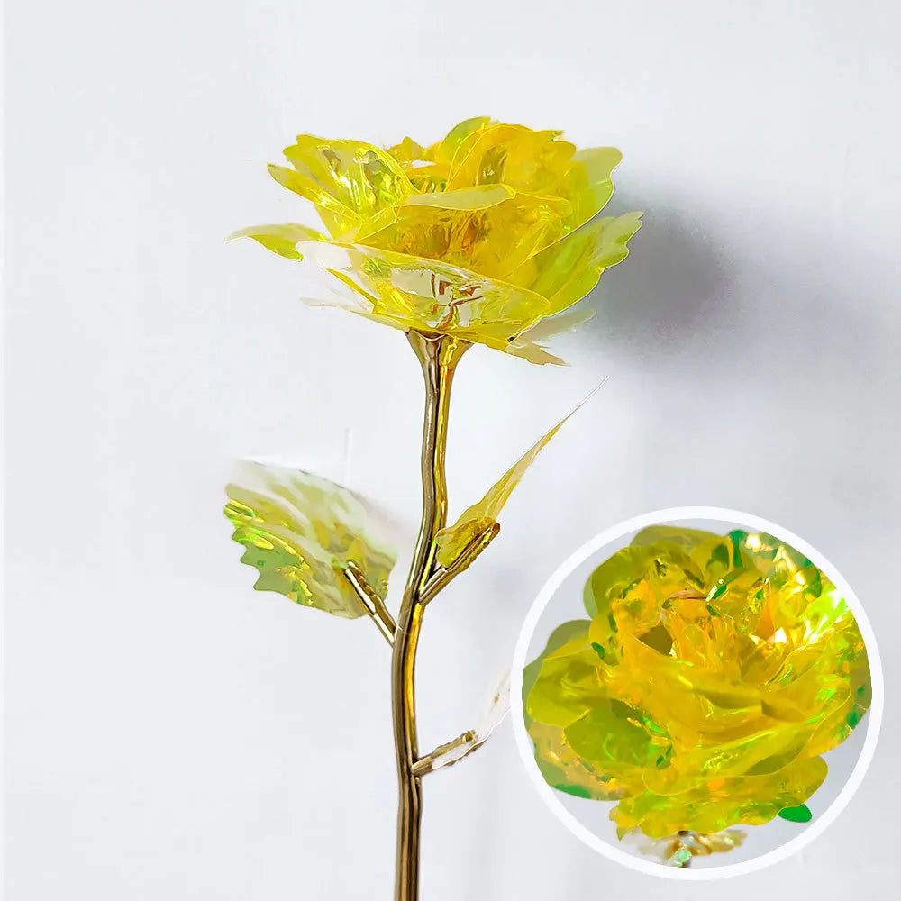 DecorBites™ Rosa Galaxia: Decoración de boda Amor Eterno, Centro de Mesa para el Día de San Valentín