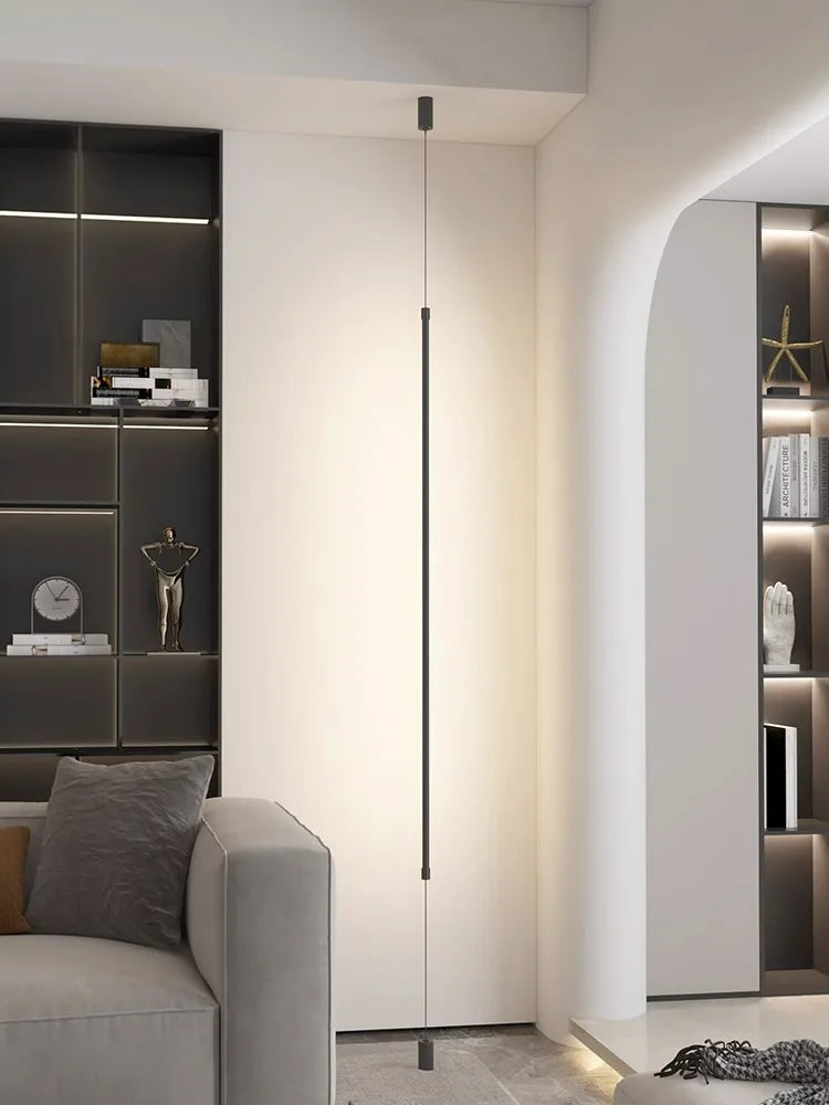 DecorBites™ مصباح معلق بجانب السرير، شريط مستقيم، مصابيح جدارية مزخرفة للأرضية والسقف