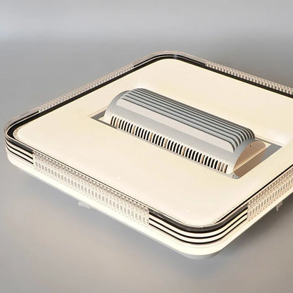 Lámpara de techo sin aspas DecorBites™ con ventilador y luz LED, silencioso