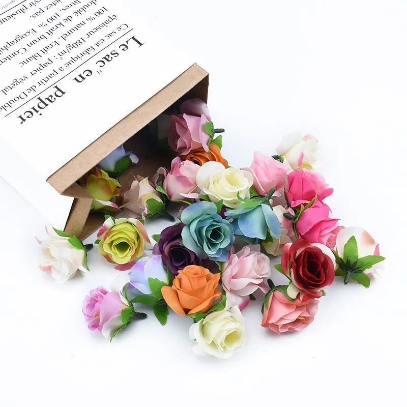 DecorBites™ Artificial Plants Decorative Flowers Brooch for DIY Home Christmas Decor