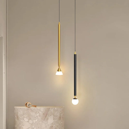 DecorBites™ LED Pendant Lamp: Modern Bedroom & Living Room Hanging Light for Bar, Cafe & Bedside