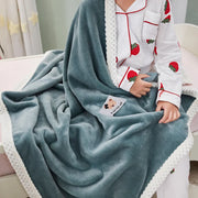 Manta de Siesta de Franela Decorbites™ para Niños - Cubierta Ligera y Acogedora para Cama Individual