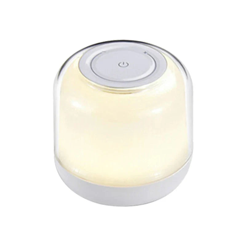 Lámpara de mesa con cargador inalámbrico y luz LED DecorBites™ para iPhone, Samsung y Huawei - Base de carga inalámbrica