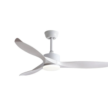 DecorBites™ 52" Black Walnut Grain Ceiling Fan with LED Light & Remote Control