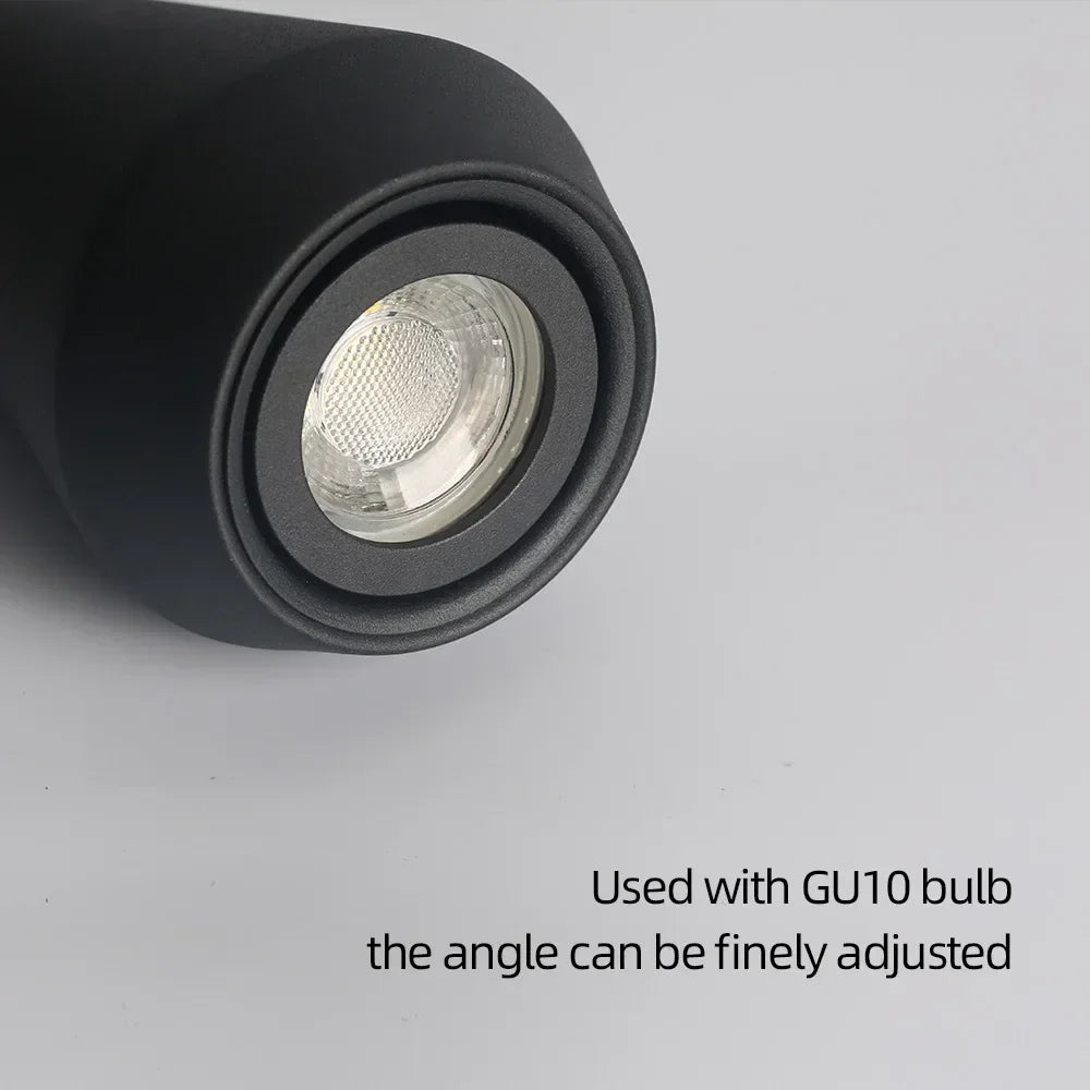 ثريا ديكوربايتس™ LED معدنية سوداء فاخرة للديكور المنزلي العصري