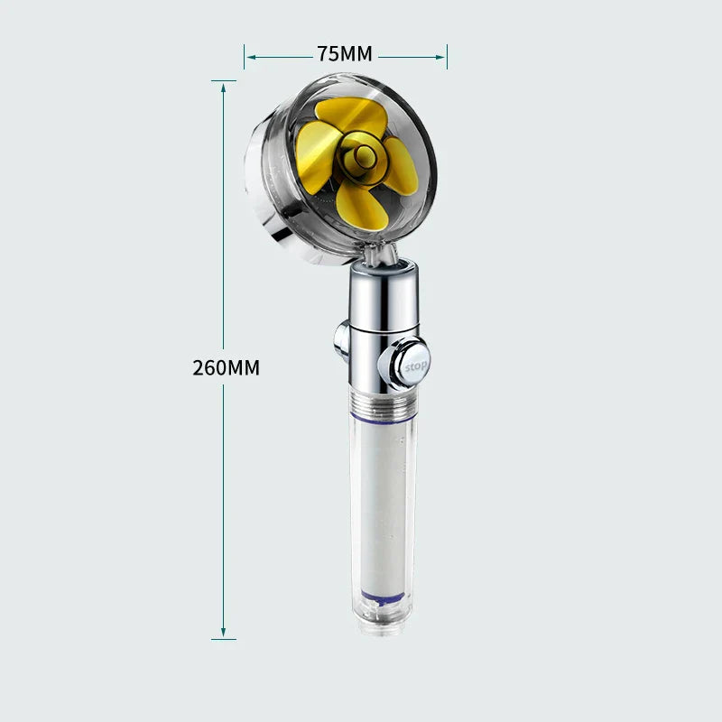Brushed Nickel Filter Shower