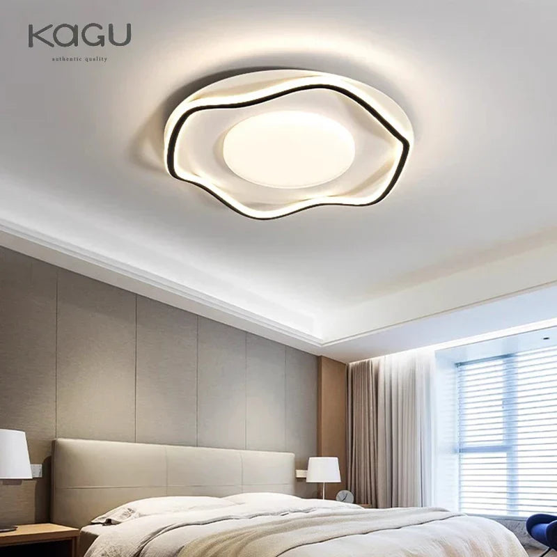 DecorBites™ LED Chandelier: Minimalist Design for Bedroom, Dining Room, Living Room - Modern Ceiling Light