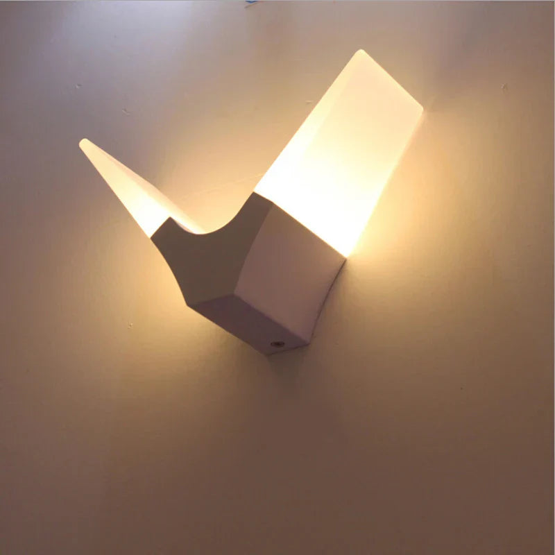 DecorBites™ Acrylic LED Wall Light Modern Creative Background Sconce for Home Living Room Bedroom