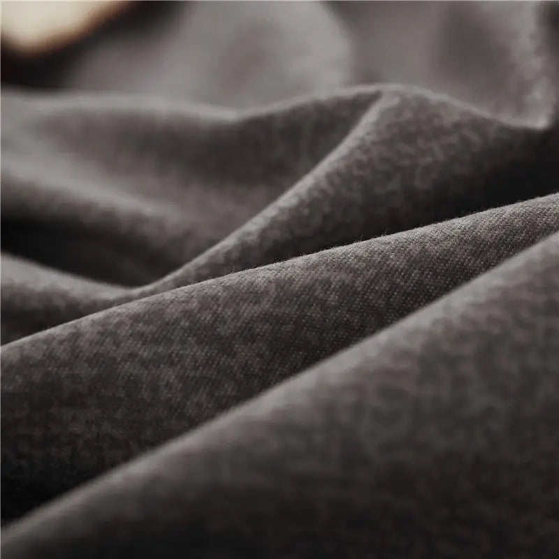 DecorBites™ Korean Bed Skirt Set with Ruffled Edges - Solid, Skin-Friendly Bedding Kit