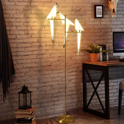 DecorBites™ Bird LED Floor Lamp for Living Room & Bedroom