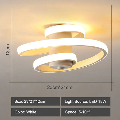 Lámpara de techo LED DecorBites™ para iluminación moderna de salas de estar y dormitorios