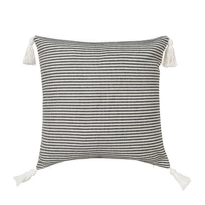 DecorBites™ Boho Jacquard Flower Throw Pillow Case with Tassels - Home Sofa Decor