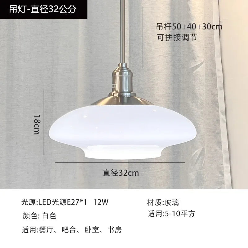 DecorBites™ Glass Pendant Lights Chrome/Gold LED Indoor Lighting for Home Decor